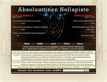 Tablet Screenshot of absoluuttinennollapiste.fi